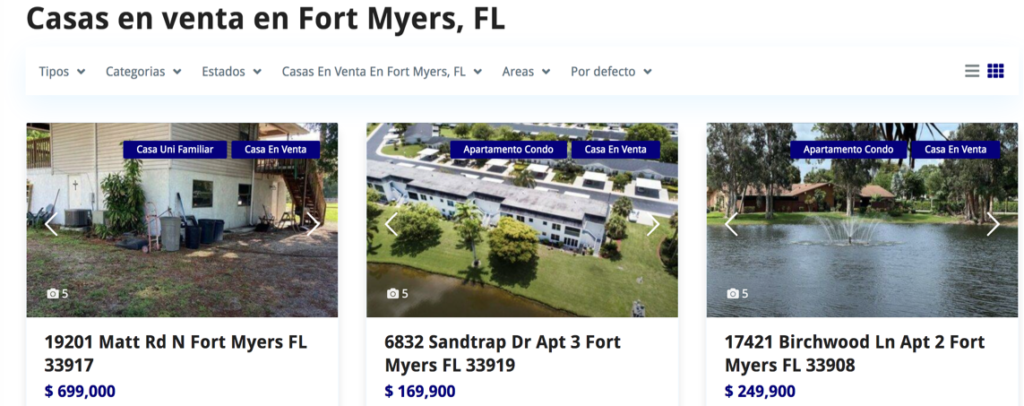Casas en Fort Myers