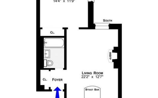 Foto 1 de casa / apartamento en 454 W 50th St Apt 4R